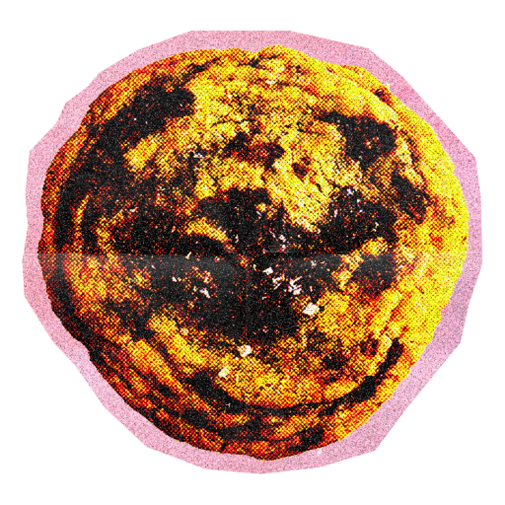 SEMOLINA TOFFEE DARK CHOCOLATE COOKIE